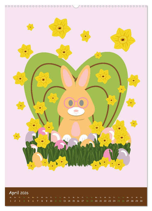 Herz und noch mal Herz (CALVENDO Premium Wandkalender 2026)