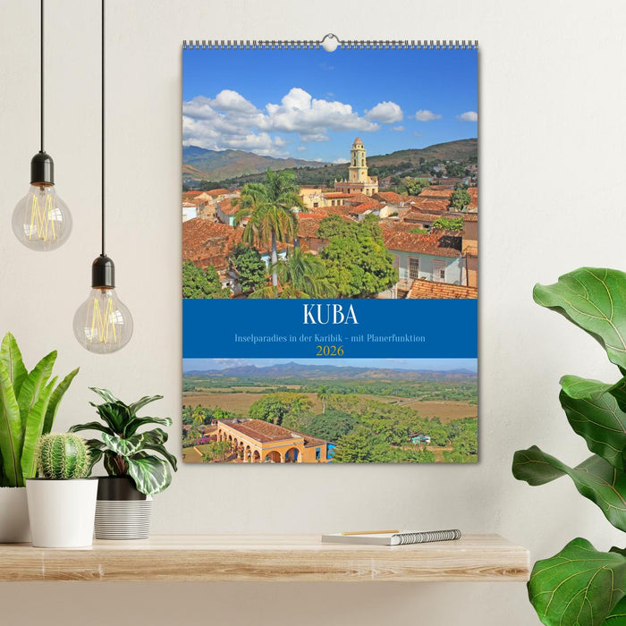 Kuba - Inselparadies in der Karibik (CALVENDO Wandkalender 2026)