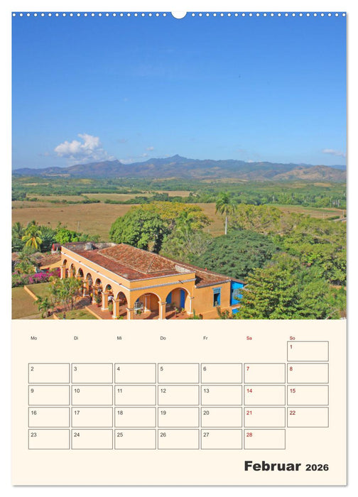 Kuba - Inselparadies in der Karibik (CALVENDO Wandkalender 2026)
