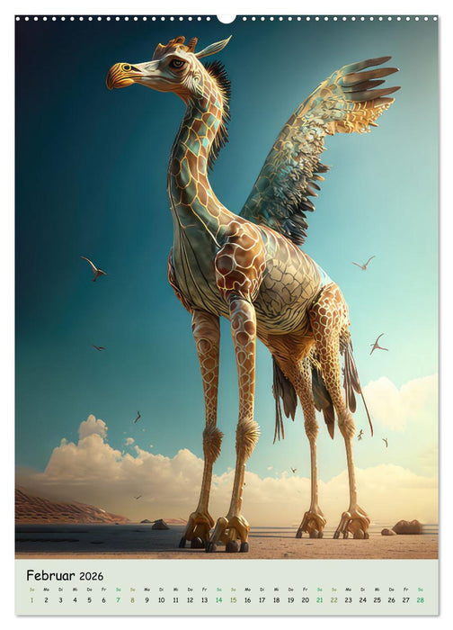 Seltsame Tierwelt (CALVENDO Premium Wandkalender 2026)