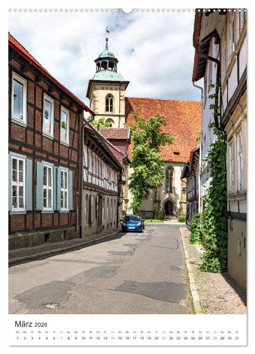 Die Stadt Hornburg (CALVENDO Premium Wandkalender 2026)