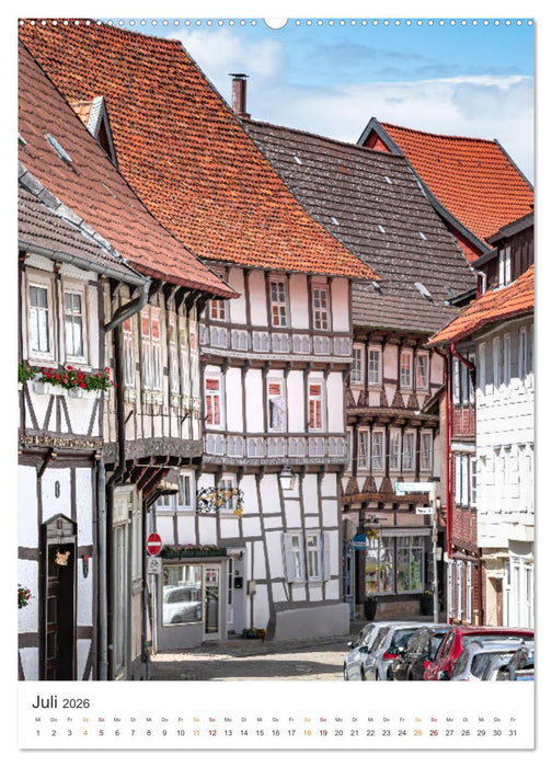 Die Stadt Hornburg (CALVENDO Premium Wandkalender 2026)