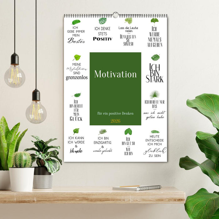 Motivation (CALVENDO Wandkalender 2026)