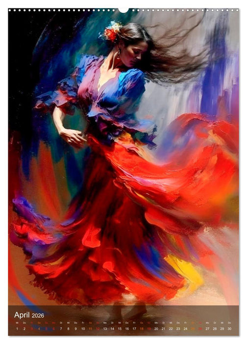 Tanzen - eine Leidenschaft (CALVENDO Wandkalender 2026)