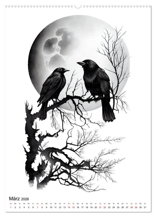 Welt und Mythologie der Wikinger (CALVENDO Wandkalender 2026)