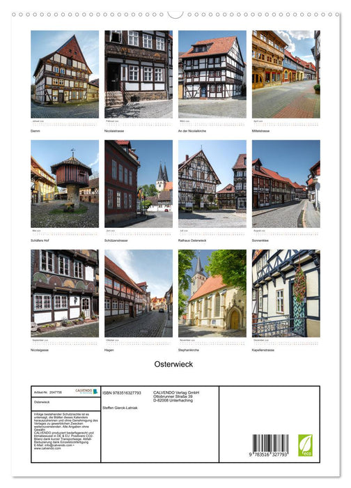 Osterwieck (CALVENDO Premium Wandkalender 2026)