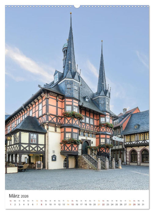 Stadt Wernigerode (CALVENDO Premium Wandkalender 2026)
