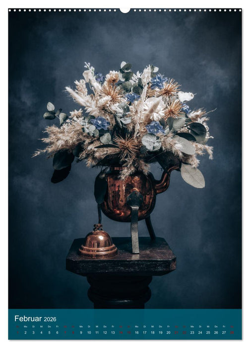 Trockenblumen Bouquet (CALVENDO Premium Wandkalender 2026)