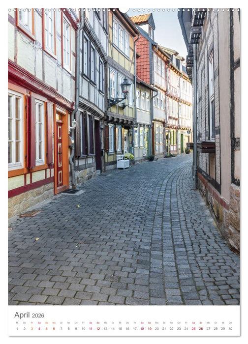 Fachwerk in Halberstadt (CALVENDO Premium Wandkalender 2026)
