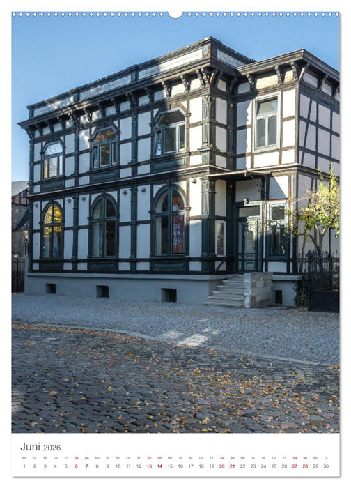 Fachwerk in Halberstadt (CALVENDO Premium Wandkalender 2026)