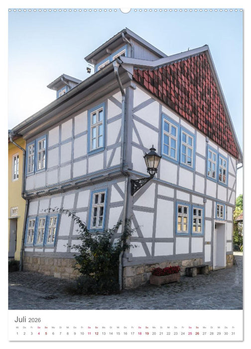 Fachwerk in Halberstadt (CALVENDO Premium Wandkalender 2026)