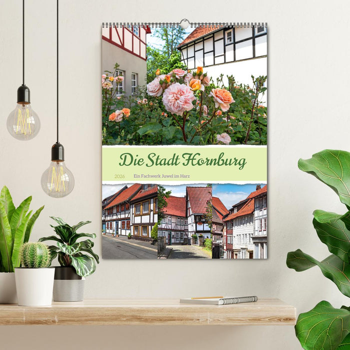 Die Stadt Hornburg (CALVENDO Wandkalender 2026)
