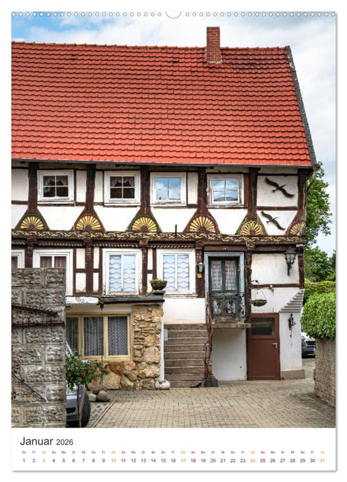 Die Stadt Hornburg (CALVENDO Wandkalender 2026)