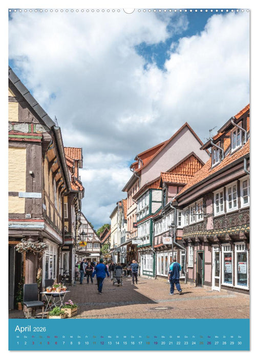 Celle in Niedersachsen (CALVENDO Premium Wandkalender 2026)