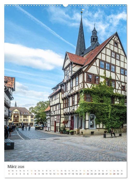 Altstadt Quedlinburg (CALVENDO Premium Wandkalender 2026)
