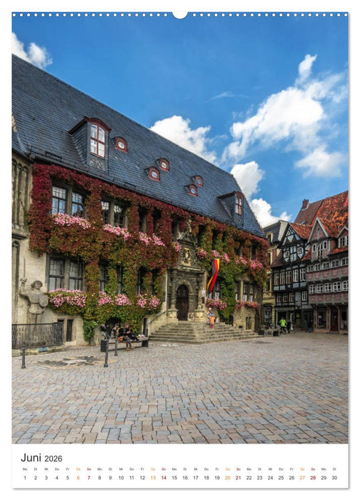 Altstadt Quedlinburg (CALVENDO Premium Wandkalender 2026)