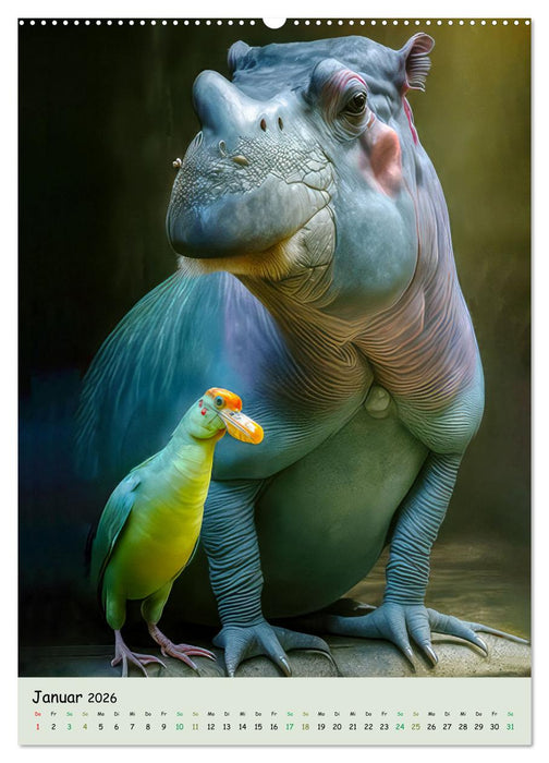 Seltsame Tierwelt (CALVENDO Wandkalender 2026)