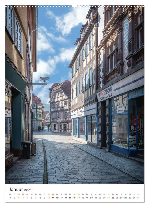 Kurort Schmalkalden (CALVENDO Wandkalender 2026)