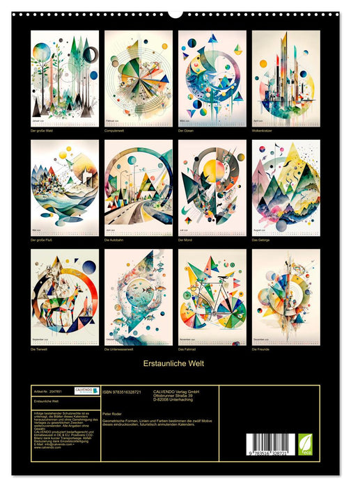 Erstaunliche Welt (CALVENDO Premium Wandkalender 2026)