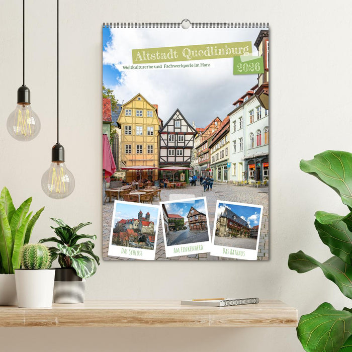 Altstadt Quedlinburg (CALVENDO Wandkalender 2026)