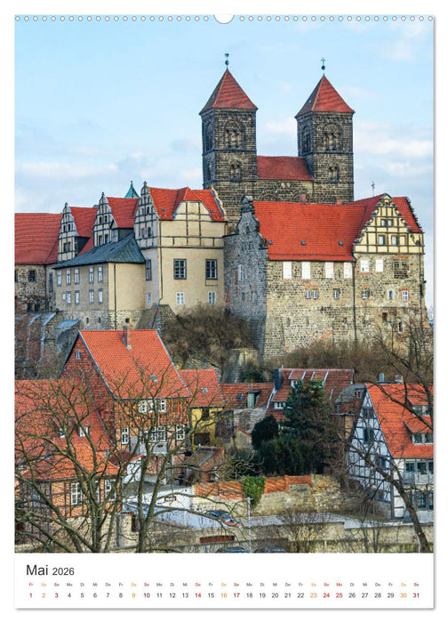 Altstadt Quedlinburg (CALVENDO Wandkalender 2026)
