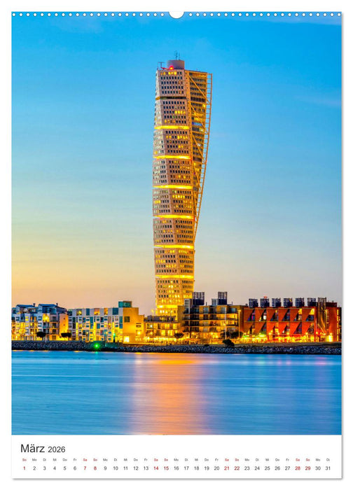 Traumparadies Schweden (CALVENDO Premium Wandkalender 2026)