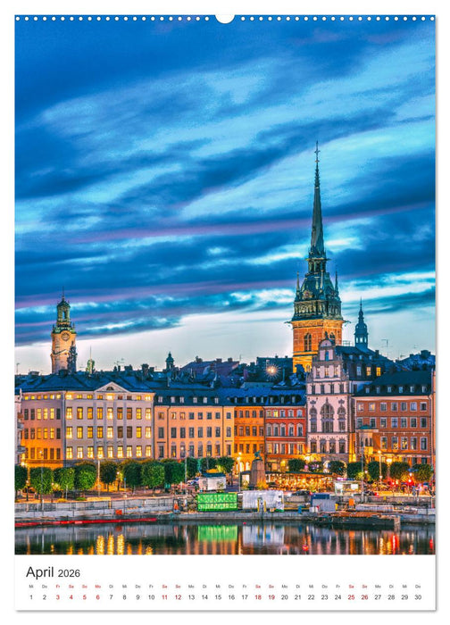 Traumparadies Schweden (CALVENDO Premium Wandkalender 2026)