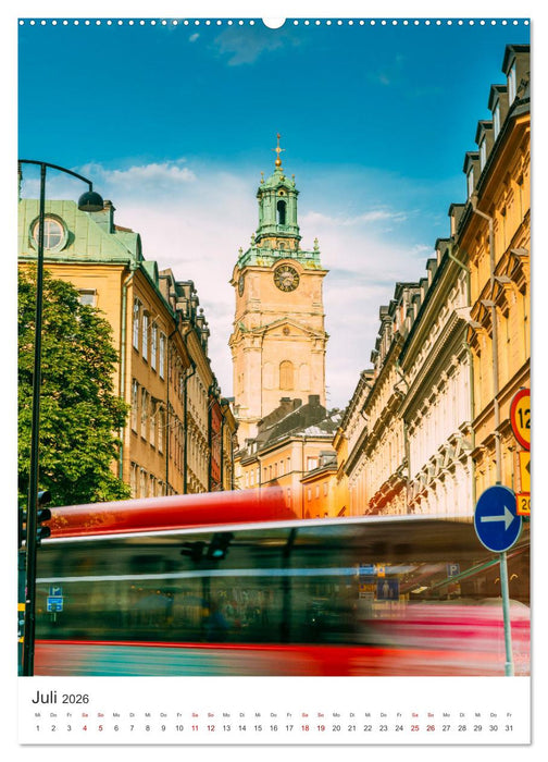 Traumparadies Schweden (CALVENDO Premium Wandkalender 2026)