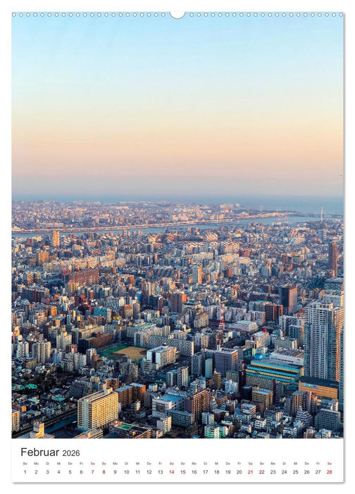 Japan - Die spannende Insel im Pazifik. (CALVENDO Premium Wandkalender 2026)