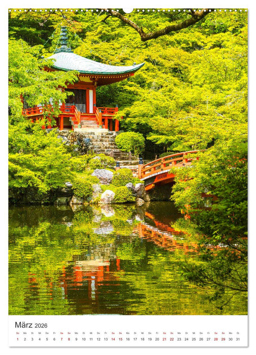 Japan - Die spannende Insel im Pazifik. (CALVENDO Premium Wandkalender 2026)