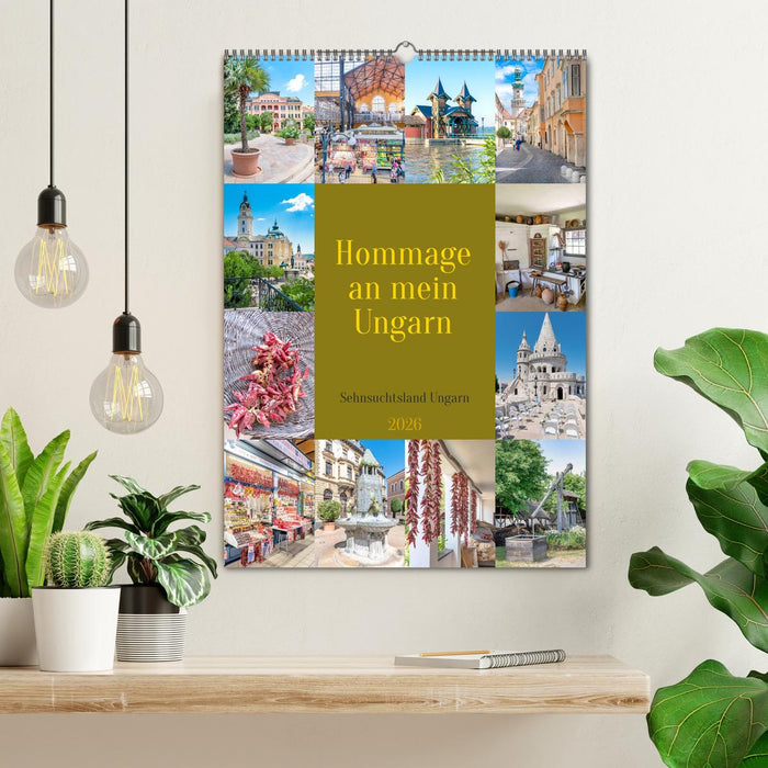 Hommage an mein Ungarn (CALVENDO Wandkalender 2026)