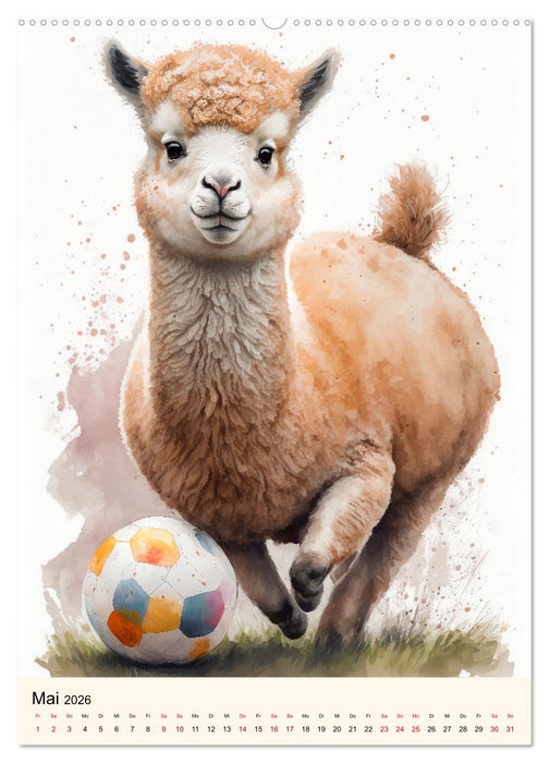 Fußball Stars - Fußball regiert die Welt (CALVENDO Premium Wandkalender 2026)