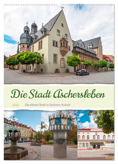 Die Stadt Aschersleben (CALVENDO Wandkalender 2026)