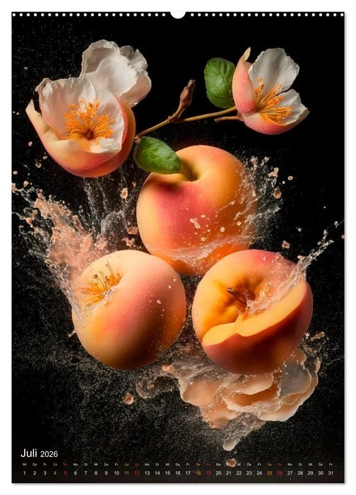 Coole Früchte (CALVENDO Premium Wandkalender 2026)
