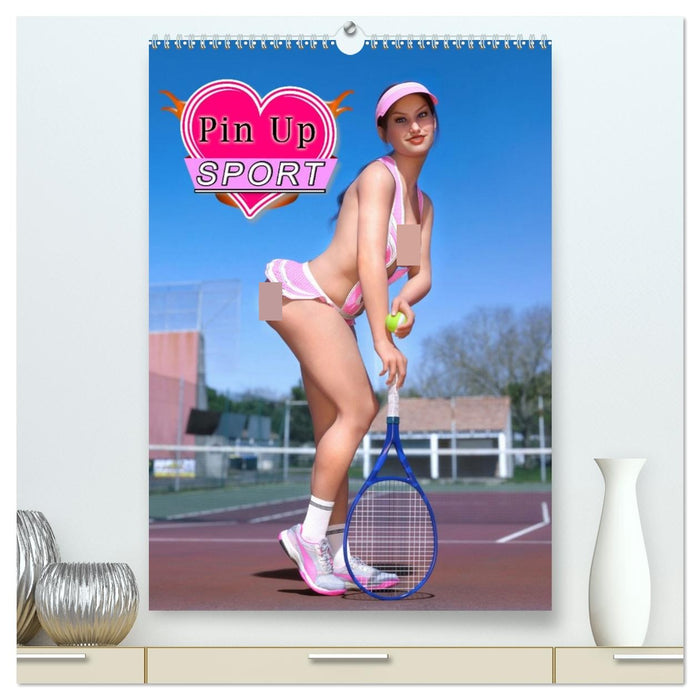 Pin Up Sport (CALVENDO Premium Wandkalender 2026)