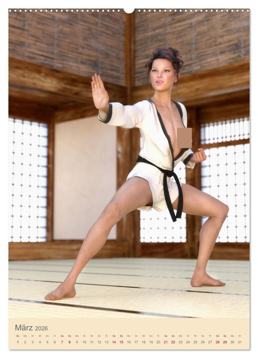 Pin Up Sport (CALVENDO Premium Wandkalender 2026)