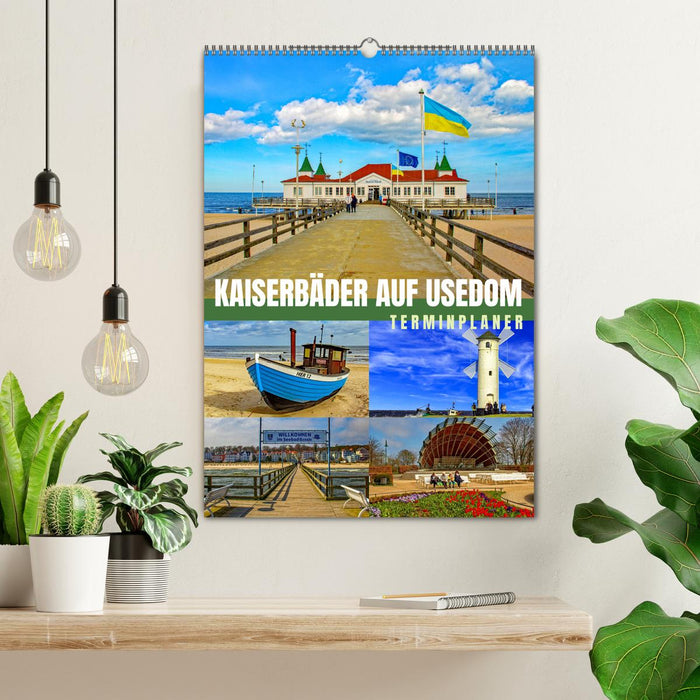 Kaiserbäder auf Usedom (CALVENDO Wandkalender 2026)