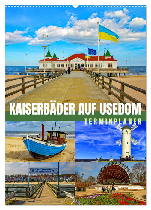 Kaiserbäder auf Usedom (CALVENDO Wandkalender 2026)