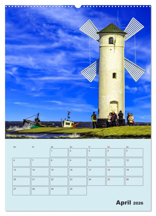 Kaiserbäder auf Usedom (CALVENDO Wandkalender 2026)