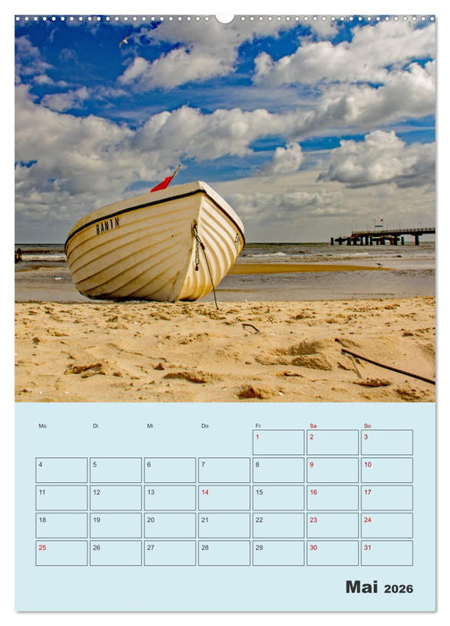 Kaiserbäder auf Usedom (CALVENDO Wandkalender 2026)