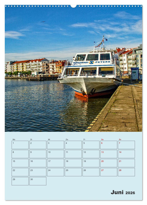 Kaiserbäder auf Usedom (CALVENDO Wandkalender 2026)