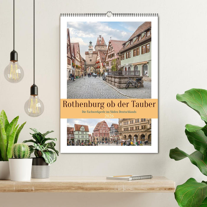 Rothenburg ob der Tauber (CALVENDO Wandkalender 2026)