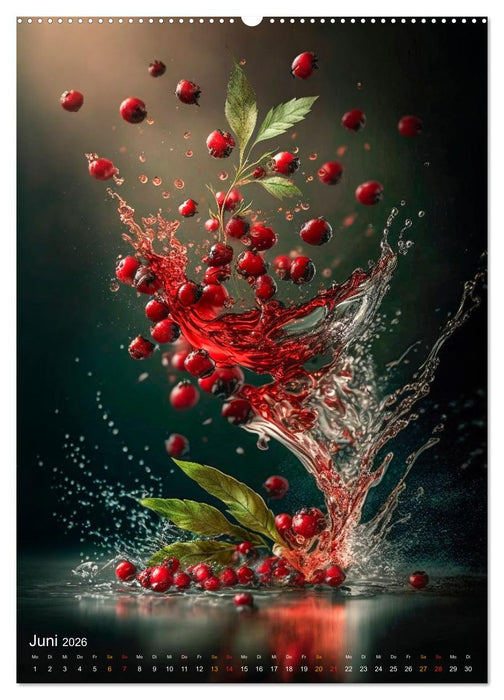 Coole Früchte (CALVENDO Wandkalender 2026)