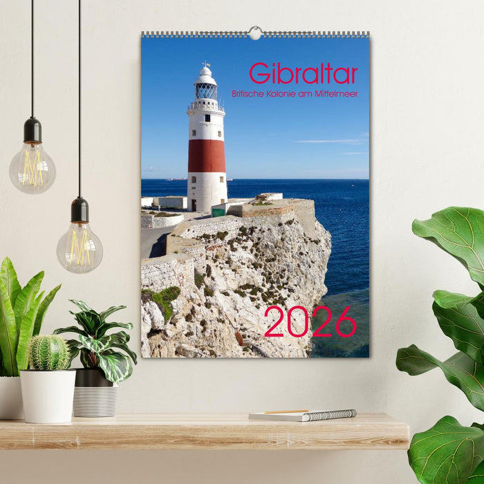 Gibraltar - Britische Kolonie am Mittelmeer (CALVENDO Wandkalender 2026)