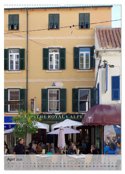 Gibraltar - Britische Kolonie am Mittelmeer (CALVENDO Wandkalender 2026)