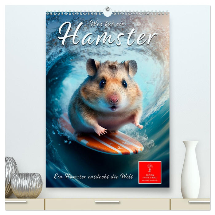 Was für ein Hamster (CALVENDO Premium Wandkalender 2026)