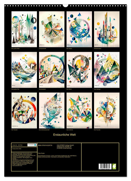 Erstaunliche Welt (CALVENDO Wandkalender 2026)