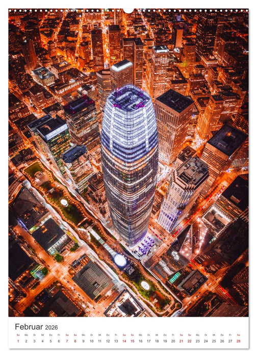 San Francisco - Eine Reise nach Kalifornien. (CALVENDO Wandkalender 2026)