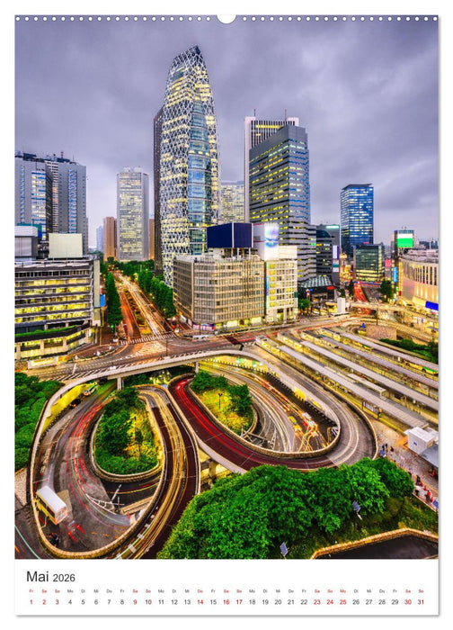 Japan - Die spannende Insel im Pazifik. (CALVENDO Wandkalender 2026)