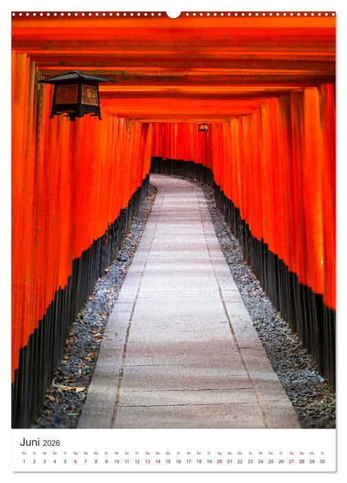 Japan - Die spannende Insel im Pazifik. (CALVENDO Wandkalender 2026)